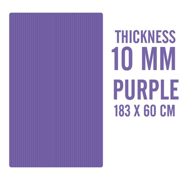 183X60X15MM Non-slip Yoga Mats For Fitness Mat Tasteless Pilates Gym Exercise Thickening Fitness Sports Pad Supporting DIY Print