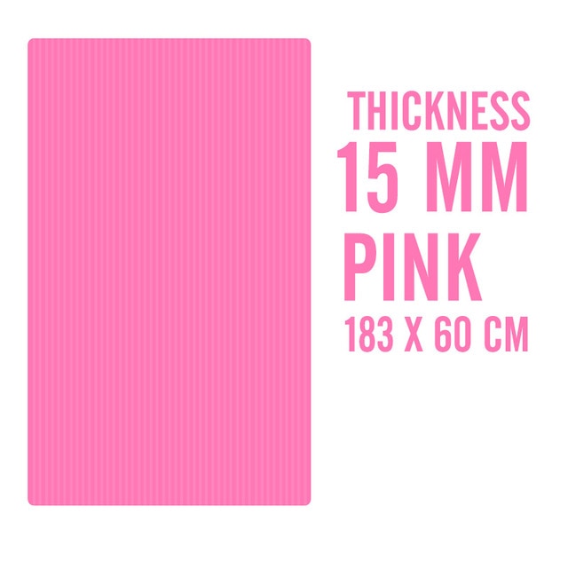 183X60X15MM Non-slip Yoga Mats For Fitness Mat Tasteless Pilates Gym Exercise Thickening Fitness Sports Pad Supporting DIY Print