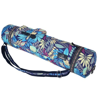 Printed Yoga Bag 72*18*18cm Yoga mat Bag Exersice Mat Bag Pilates Pad Backpack Sports Knapsack Fitness Dance Gymnastics Mat Case