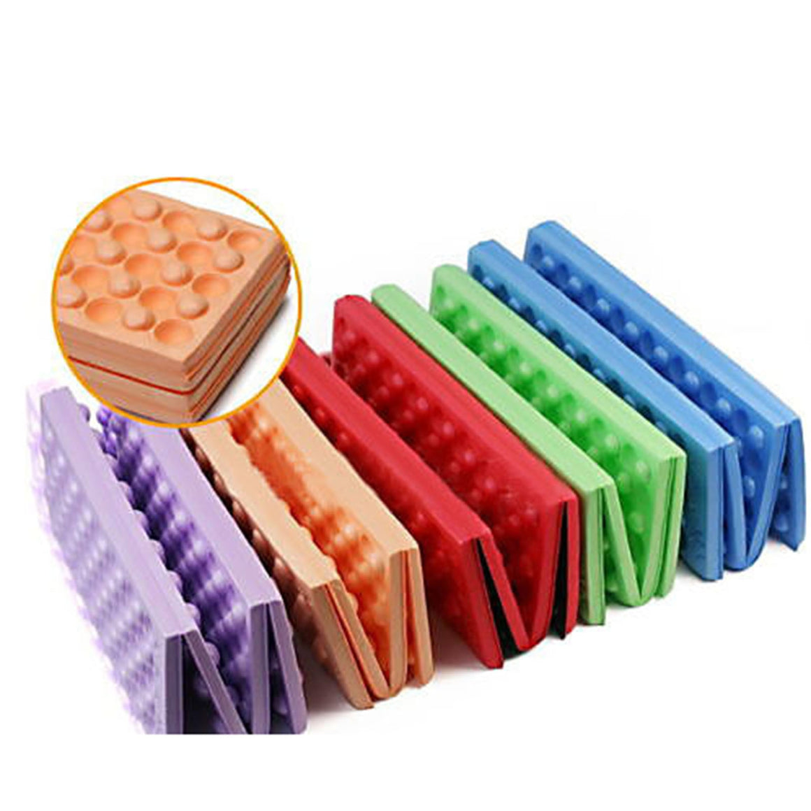 Foldable Outdoor Camping Mat Seat Moisture proof XPE Cushion Portable Waterproof Foam Pads Yoga Chair Picnic Beach Pad