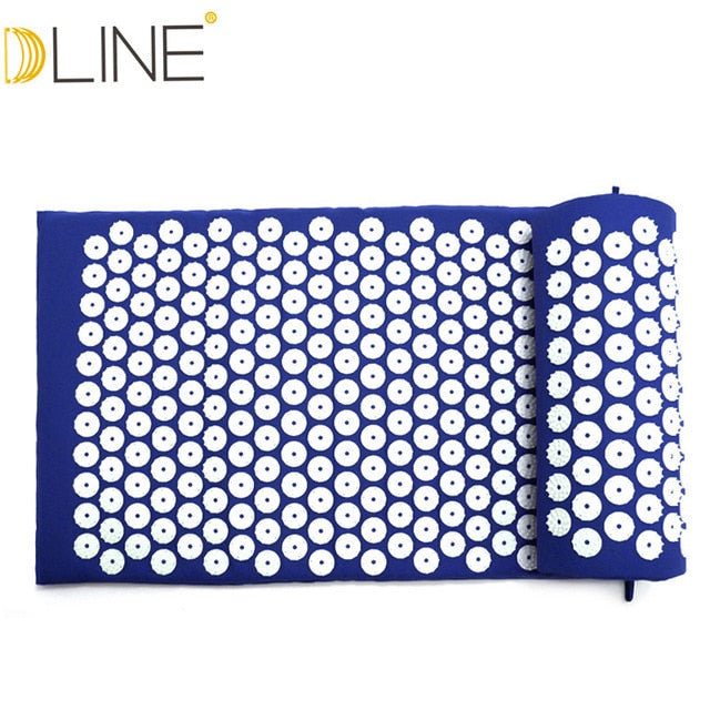 Massage Mat Acupressure Mat 67cm*42cm Yoga Lotus Spike Acupuncture Mat Relieve Back Body Pain Spike Acupuncture Yoga Mat