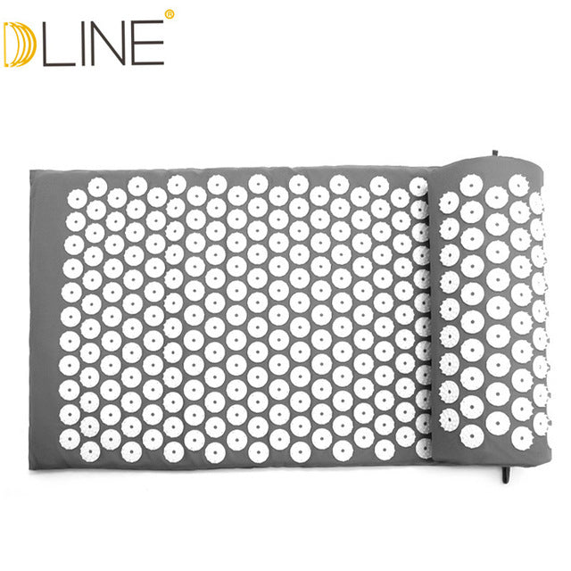 Massage Mat Acupressure Mat 67cm*42cm Yoga Lotus Spike Acupuncture Mat Relieve Back Body Pain Spike Acupuncture Yoga Mat