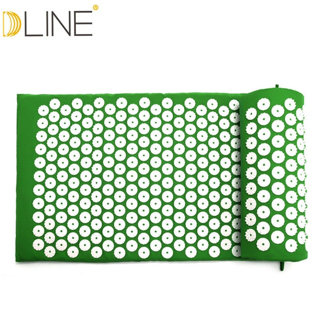 Massage Mat Acupressure Mat 67cm*42cm Yoga Lotus Spike Acupuncture Mat Relieve Back Body Pain Spike Acupuncture Yoga Mat