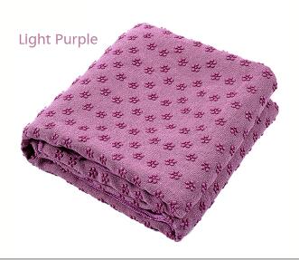 Non Slip Yoga Mat Cover Towel Anti Skid Microfiber Yoga Mat Size 183cm*61cm 72''x24''  Shop Towels Pilates Blankets Fitness