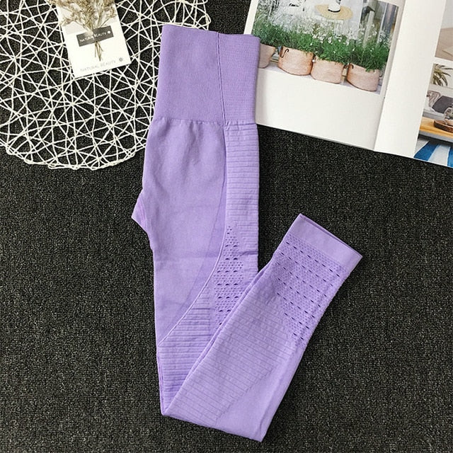 2PCS Yoga Set Strappy Bra Seamless Leggings Women Gym Fitness Clothing High Waist Yoga Leggings Set Running Sportswear Tracksuit